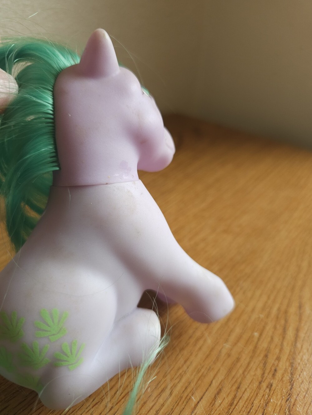 Vintage My Little Pony G1 Seashell Sitting 1983 Purple Green Faded Hair - Picture 10 of 14